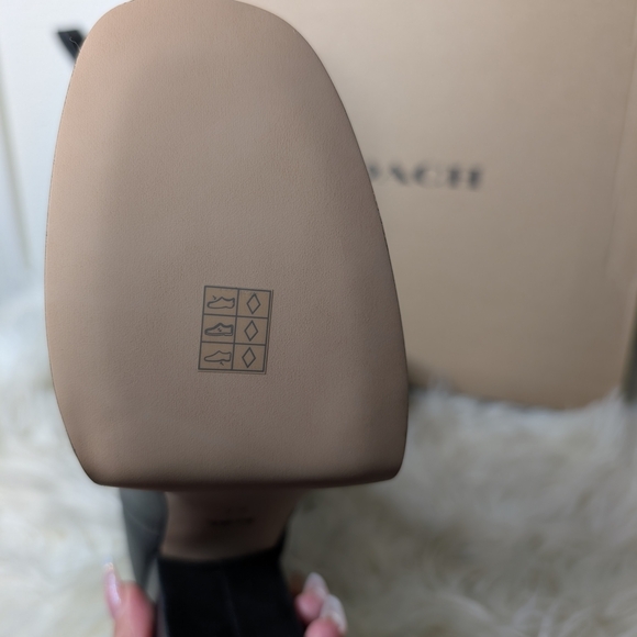 Coach Women's Black Platform Ankle Boots - Picture 7 of 12